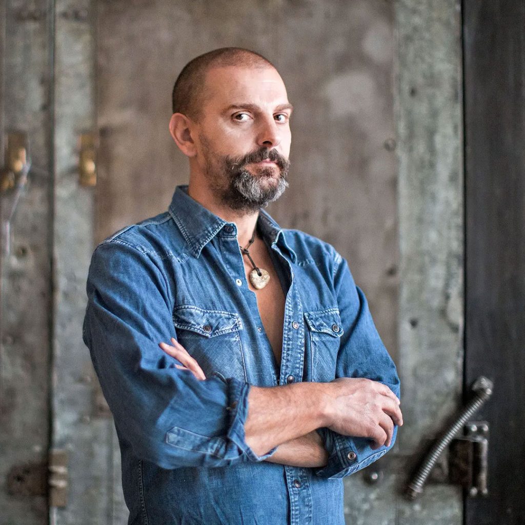 Portrait of Ugo Rondinone (b. 1964), Swiss-born contemporary artist known for large-scale installations and public sculptures